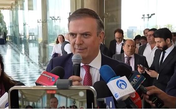 Marcelo Ebrard. Foto: Fabiola Ayala