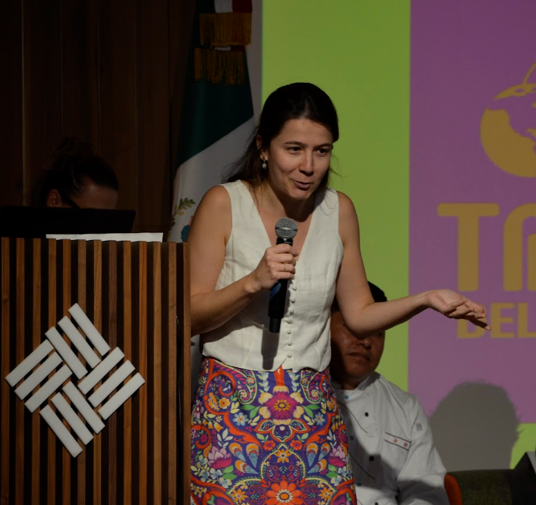 Camila Batista, emprendedora social brasileña y directiva de Migraflix.
