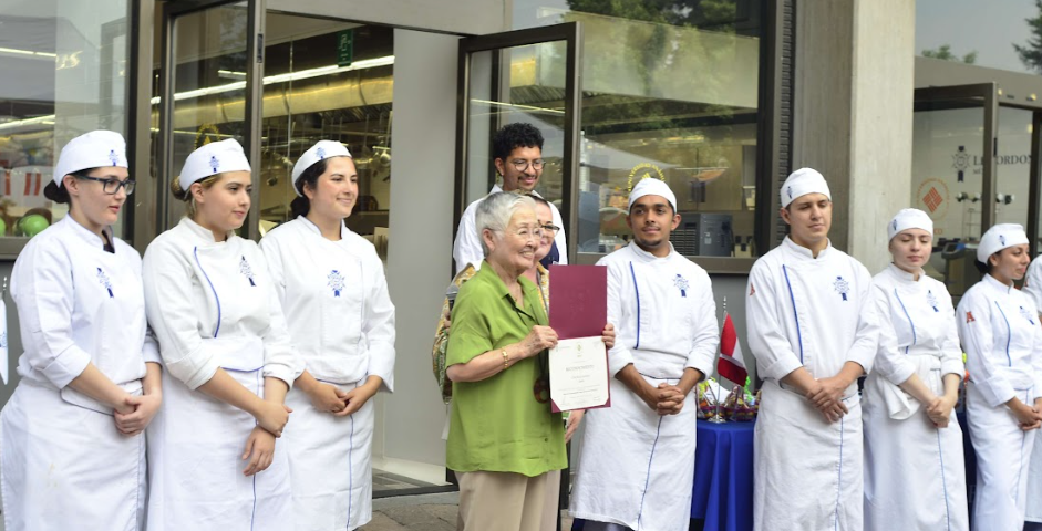 Alumnos Cordon Bleu México y Tacos del Mundo.