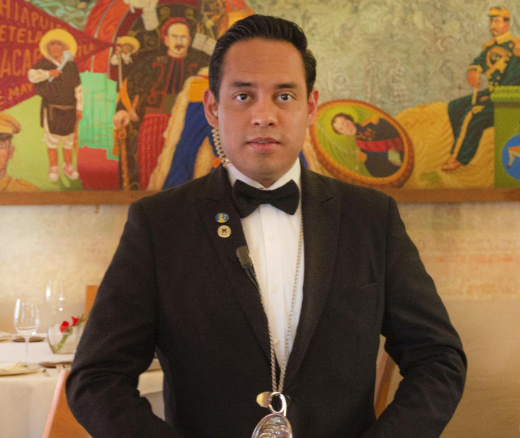 Jonathan Robles, ganador del Premio Michelin Guide Mexico Sommelier 2025.