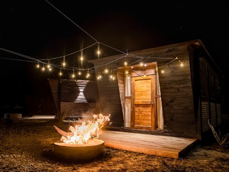 Glamping en Nanacamilpa.