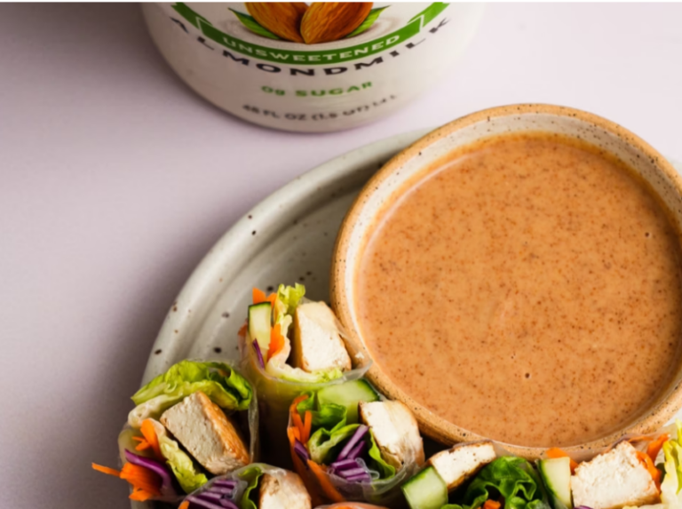 Alimentos con bebidas vegetales.