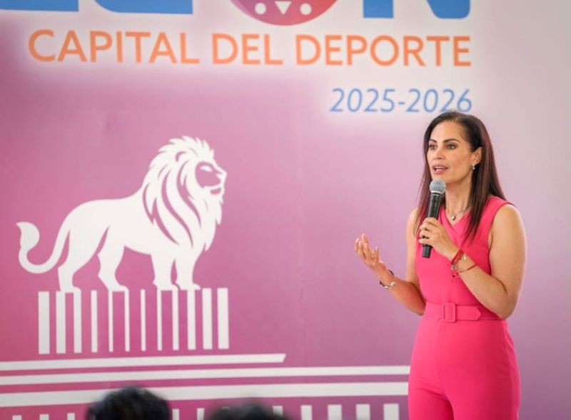 Presidenta municipal de León, Guanajuato, Alejandra Gutiérrez.
