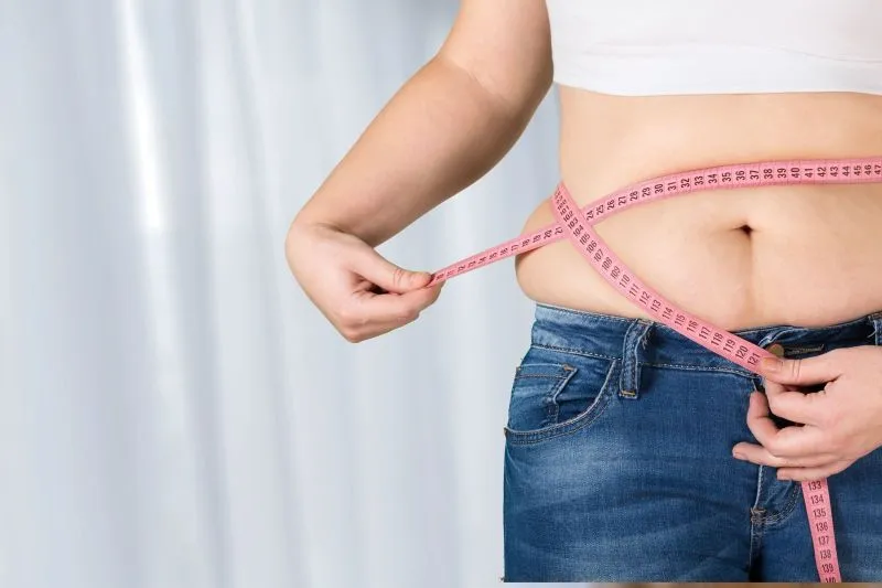cintura sobrepeso abdomen