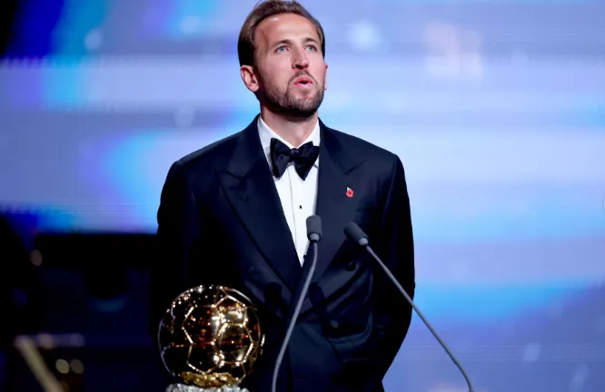 Harry Kane gana Balón de Oro