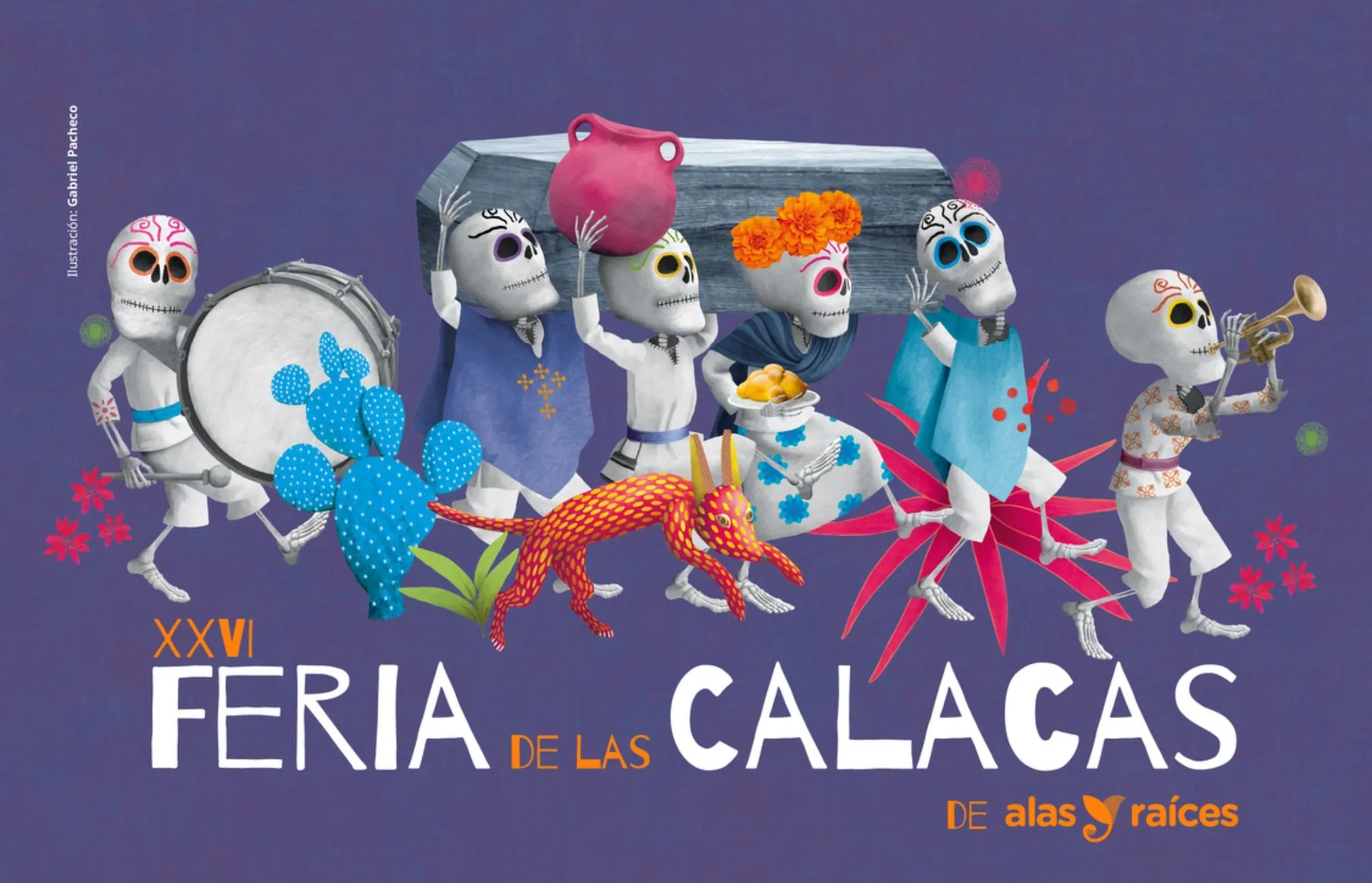 Vive en familia el Día de Muertos en la Feria de las Calacas