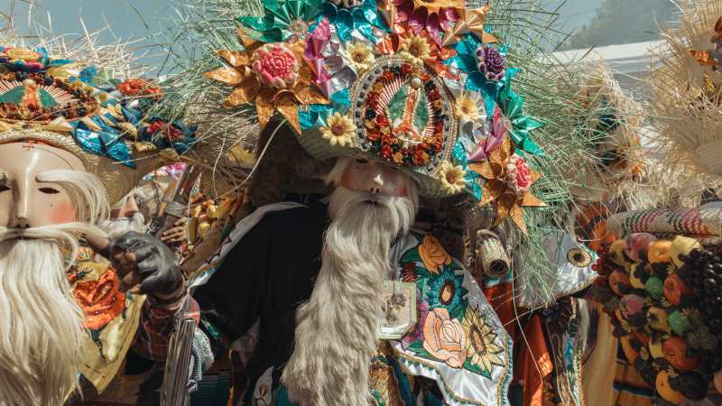 máscara mexicana tradición